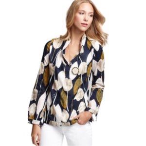 Tony Burch “Stephanie” Abstract Tulip-Print Tunic